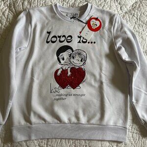 Love Is Making Us Stronger Together Kim Grove Casali Minikim Gaelle Sweatshirt
